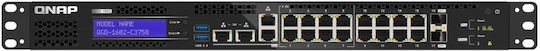 QNap QGD-1602-C3758-16G Managed Switch με 8 Θύρες Gigabit (1Gbps) Ethernet και 2 SFP Θύρες