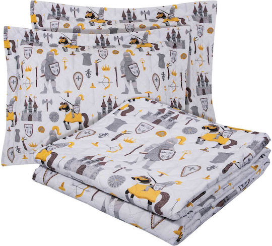 Greenwich Polo Club Παιδικό Κουβερλί Μονό 8861 Cream 160x240εκ.