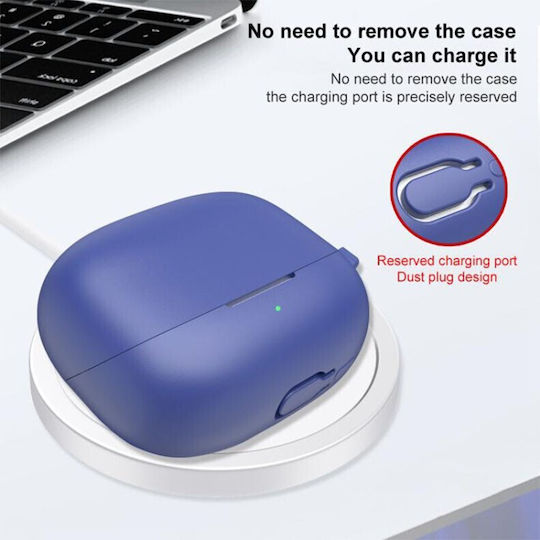 Silicone Case in Blue Colour for Xiaomi Buds 5 Pro