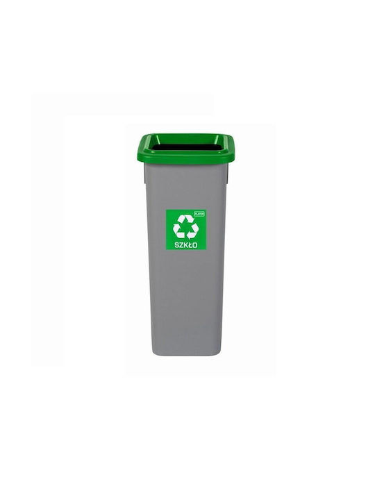Plafor Coș de Reciclare Plastic Gri 53l