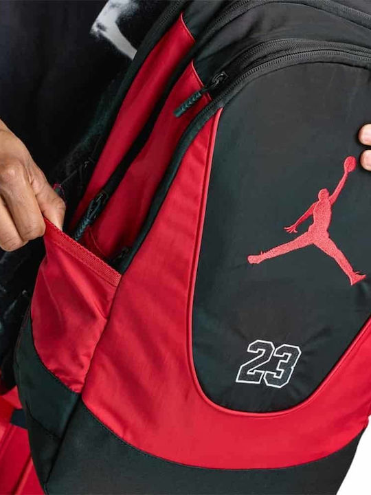 Jordan Σχολική Τσάντα Πλάτης Πολύχρωμη με Θήκη για Παγούρι 20lt