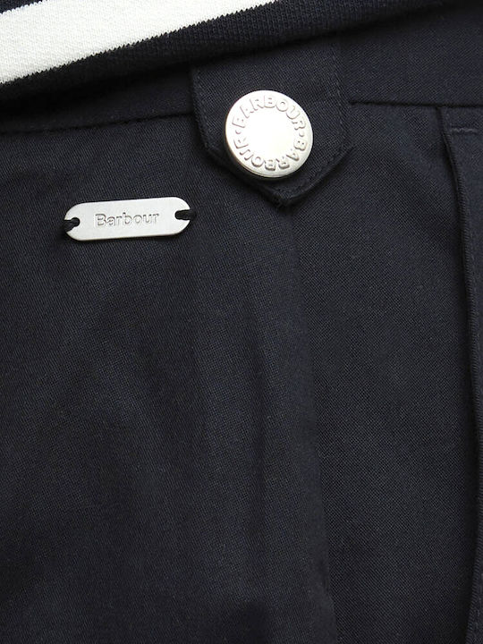Women's Fabric Trousers in Straight Leg Blue
