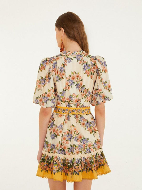 Summer Mini Beige Dress