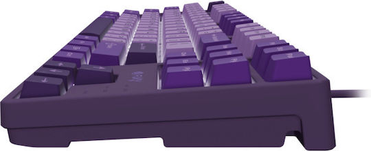 Fury Kanabo K2 Gaming Μηχανικό Πληκτρολόγιο με Φωτιζόμενα πλήκτρα (Αγγλικό US) Violet