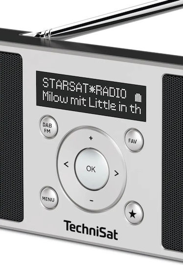 Technisat Digitradio 1 Φορητό Ραδιόφωνο Επαναφορτιζόμενο DAB+ με USB Μαύρο