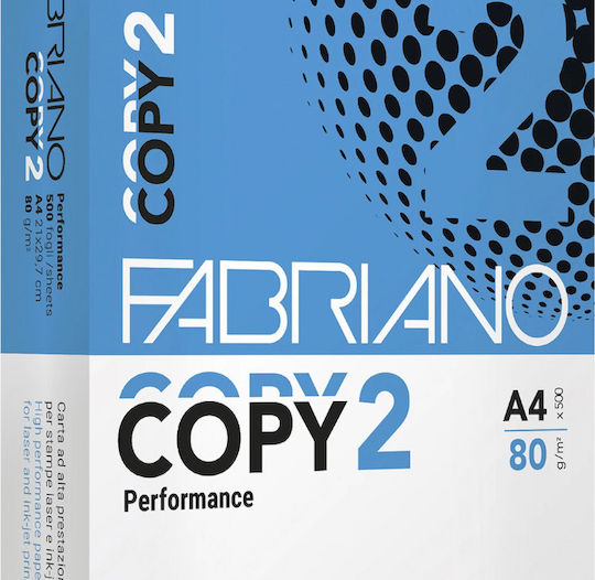 Fabriano Copy 2 Χαρτί Εκτύπωσης A4 80gr/m² 500 φύλλα