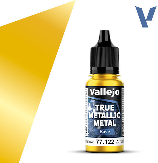 Acrylicos Vallejo Model Making Paint Radiant Yellow 18ml