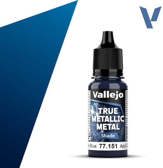 Acrylicos Vallejo Χρώμα Μοντελισμού Sapphire Blue 18ml