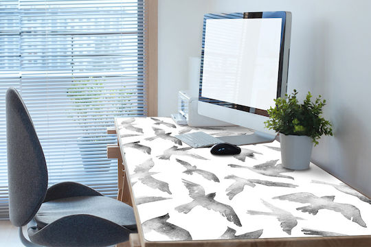 Schreibtischunterlagen Vinyl Design Langlebigkeit Vogel 120x60 cm