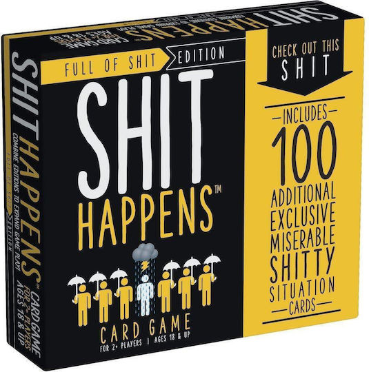 Joc de societate Shit Happens pentru 2+ jucători 18+ ani Goliath Games