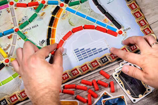 Board Game Ticket to Ride for 2-5 Players 8+ Years Old DOW7201N (EN) Asmodee