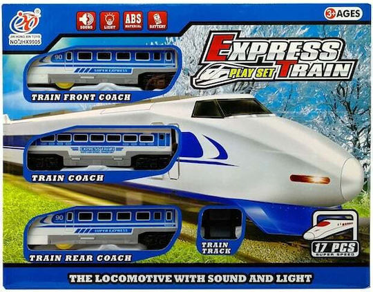 Transtek Express Train Toy Train with Sound and Light for 6+ Years AT279
