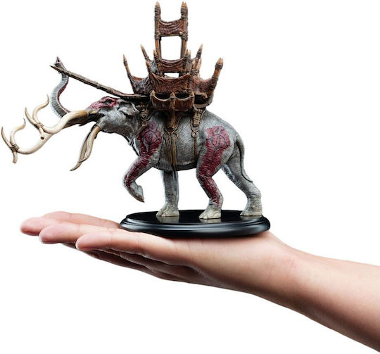 Weta Workshop Lord of the Rings The Lord of the Rings Mumak In Battle Statue 17cm