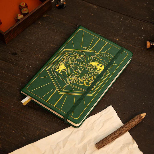 Dungeons & Dragons Rpg Journal 5e Green