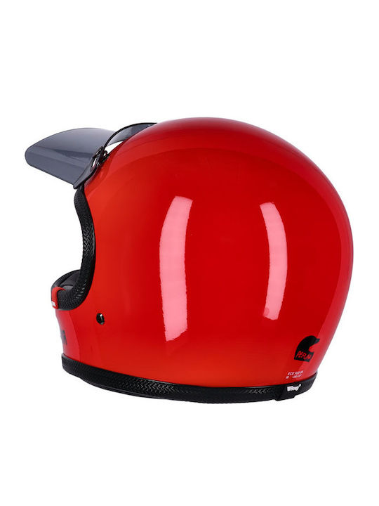 Roeg Peruna 2.0 Flaming Red Motorcycle Helmet Motocross ECE 22.05 1000gr