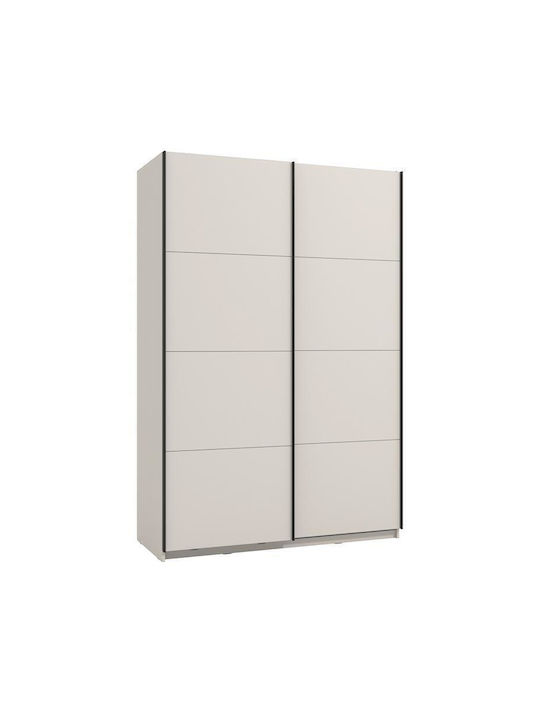 Double Door Wardrobe Gard 150 Cashmere 146x61x217cm