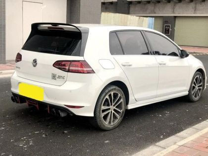 Car Rear Spoiler Roof Made of Plastic Volkswagen Golf