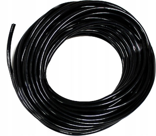 Set Irigare Grădină Aspersoare Micro Rotative Furtun Pvc 30 Metri Sistem Udare Plante Sera Negru