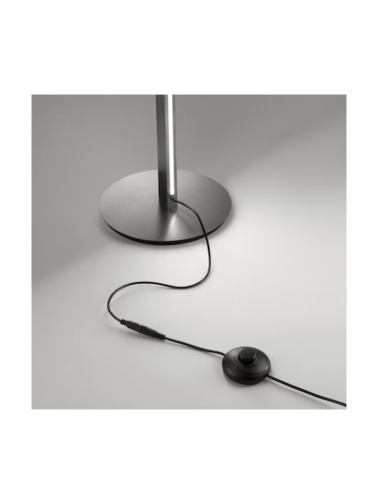 Ideal Lux Blade LED Floor Lamp H251xW25cm. with Warm White Light 1900lm Gray