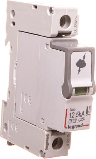 Legrand Panel Lightning Protection Type T1 T2 Monopolar Maximum Discharge Current 12.5kA 12.5kA