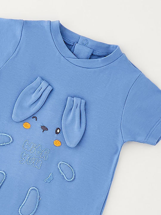 iDO Baby-Strampler Blau