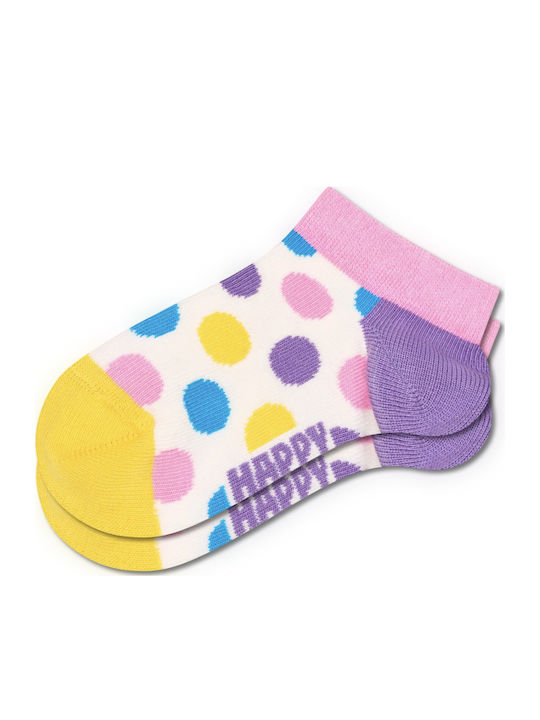 Happy Socks Παιδικές Κάλτσες Μωβ 2 Ζευγάρια