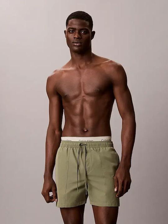 Herren-Bademode Kurze Hosen Khaki