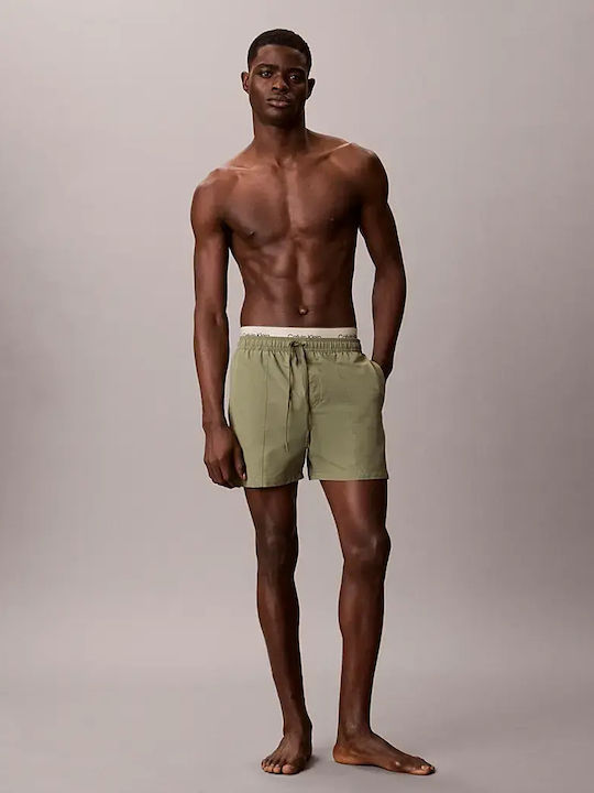 Herren-Bademode Kurze Hosen Khaki