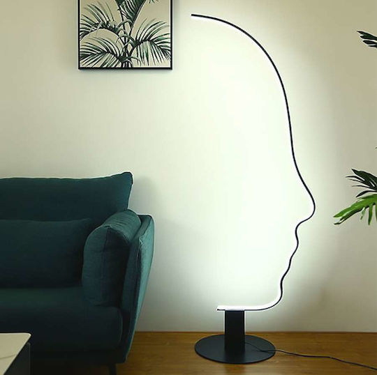 Leggenda Denver LED Floor Lamp Black