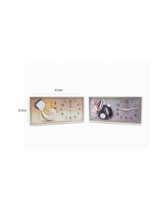 Decorative Silent Wall Clock Orange