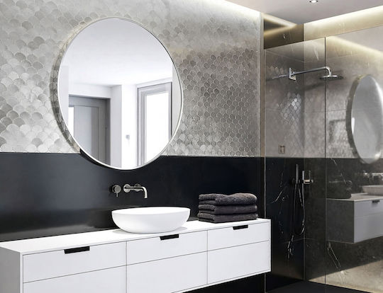 Decorative Wall Sticker Tiles 4 Pieces 25x25cm Douceur d'Intérieur
