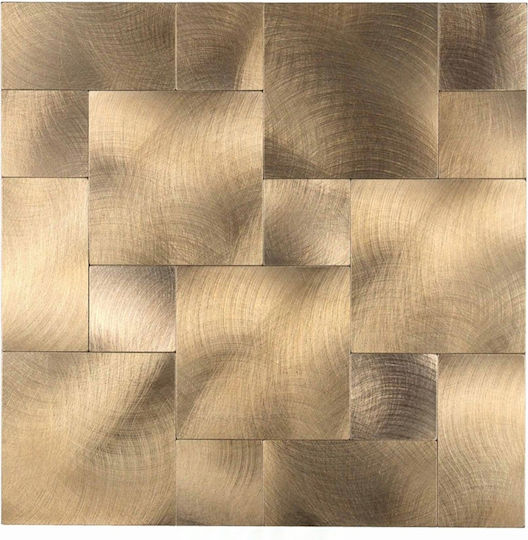 Decorative Wall Sticker Tiles 4 Pieces 25x25cm Douceur d'Intérieur
