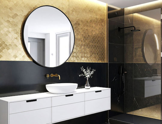 Decorative Wall Sticker Tiles 4 Pieces 25x25cm Douceur d'Intérieur