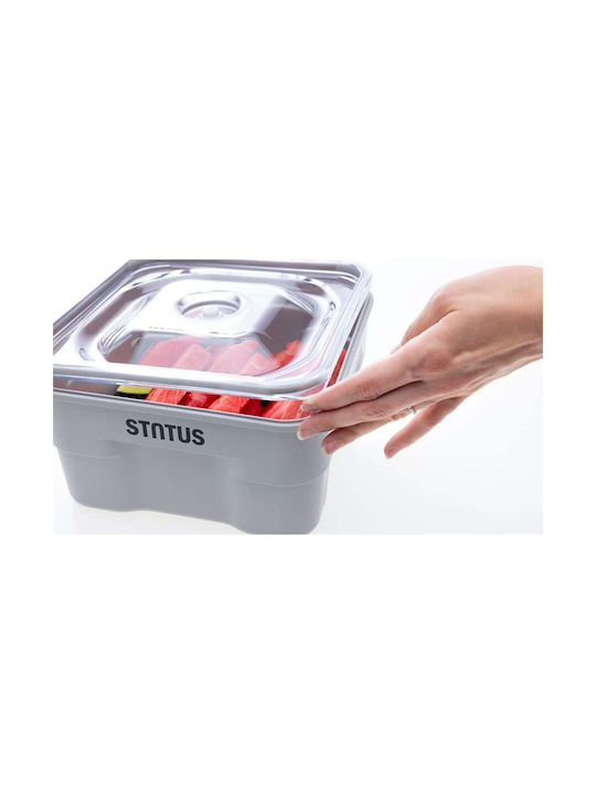 Status Plastic Yellow Lunch Box 4lt