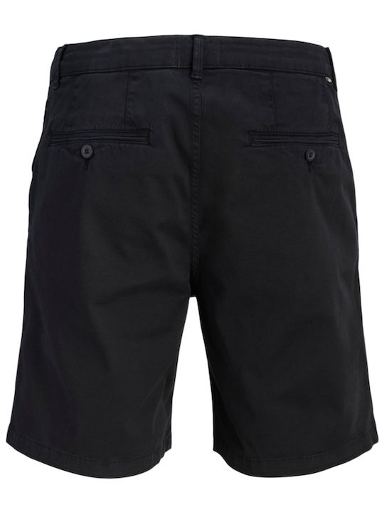 Herren Shorts Chino Schwarz
