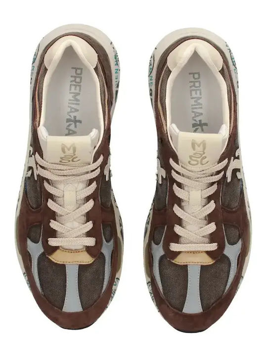 Mase Herren Sneakers Burgundisch
