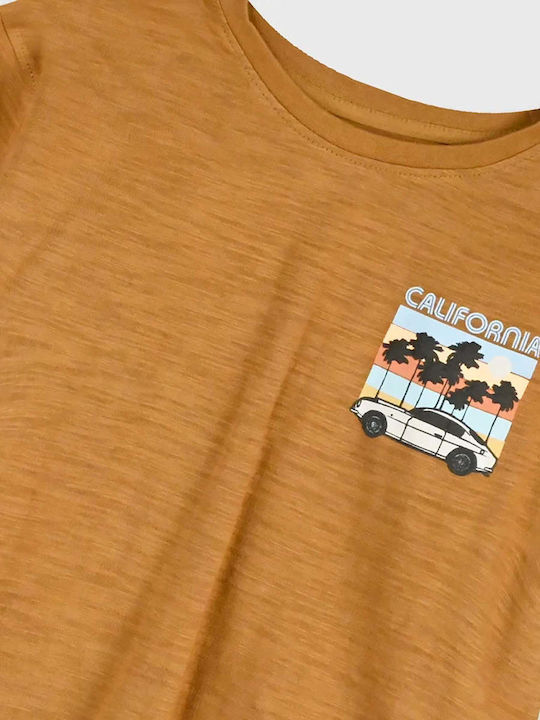 Kinderbekleidungssets mit Sommer Shorts 2 Stück Kamel