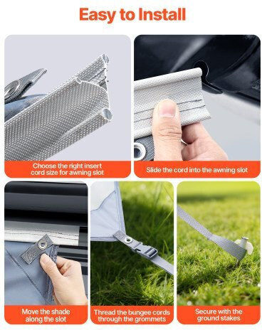 Vevor Платно За Сенки 2x4.3м