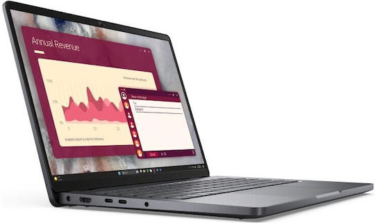 Dell Pro 14 PC14250 14 Zoll IPS FHD+ (Kern 5-120U/16GB/512GB SSD/Linux) (Englisch (US) Tastatur)