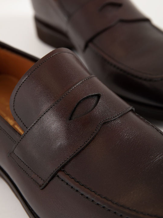 Ανδρικά Loafers σε Καφέ Χρώμα