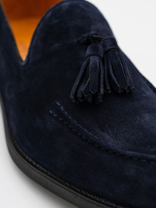 Herren Mokassins in Blau Farbe AR42278