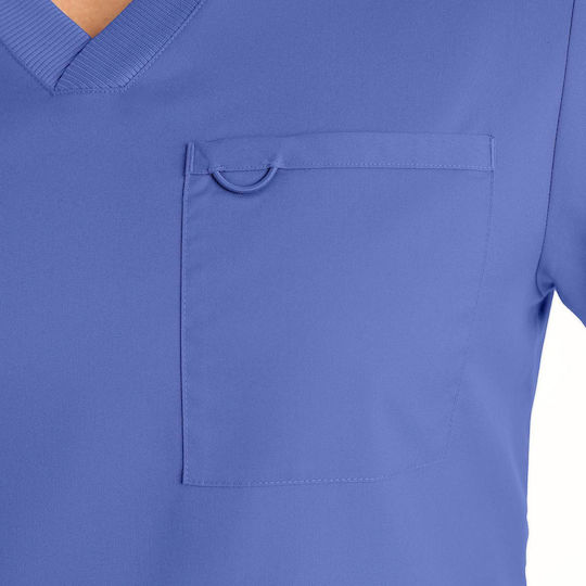Landau Proflex Ανδρική Ιατρική Μπλούζα Τιρκουάζ