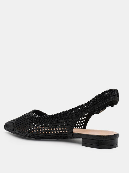 Women's Ballerina Shoes In Black Colour
