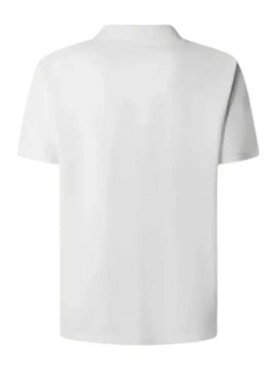 Polo Herrenbluse Kurzarm Weiße