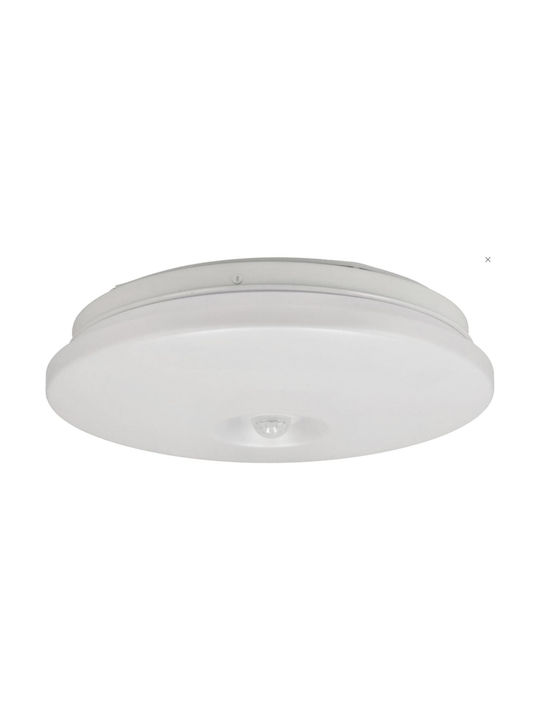 Eco Light Plafonieră de Exterior cu LED Integrat în Culoare Alb EC20103