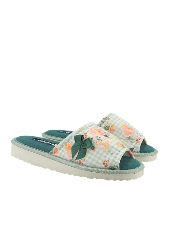 Winter Women's Slippers Green