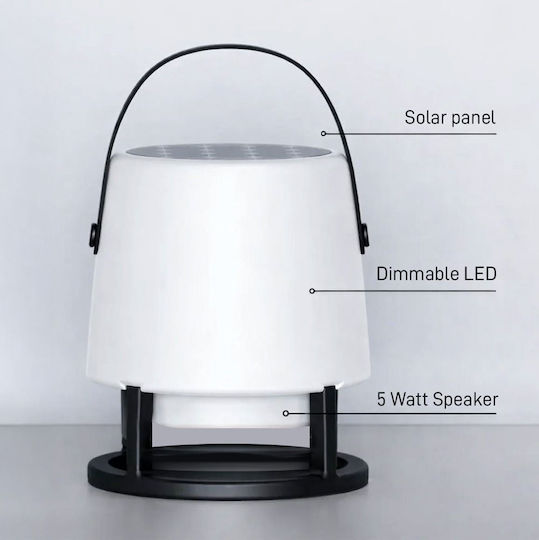 Kooduu Smart Dekoratives Tischlicht LED Warmes Weiß 20x20cm