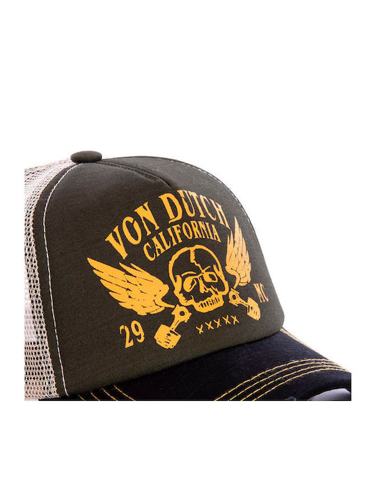 Von Dutch Капела Crew Черна Оранжева