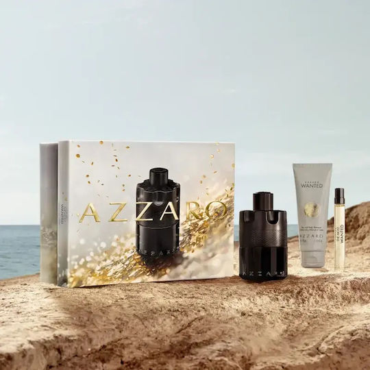 Azzaro Most Wanted Intense Set Bărbătesc cu Eau de Parfum și Gel de Duș