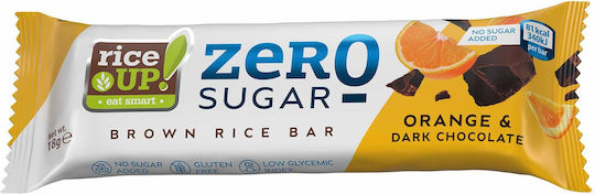 RiceUp Zero Sugar Енергийна Бар Без Добавена Захар 18гр
